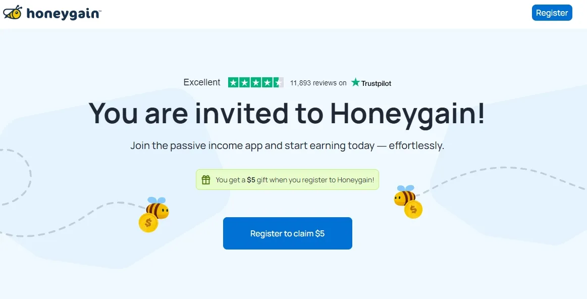 Honeygain, Earn Money Online, Make Money with Computer, Honeygain Payout, Network Earning