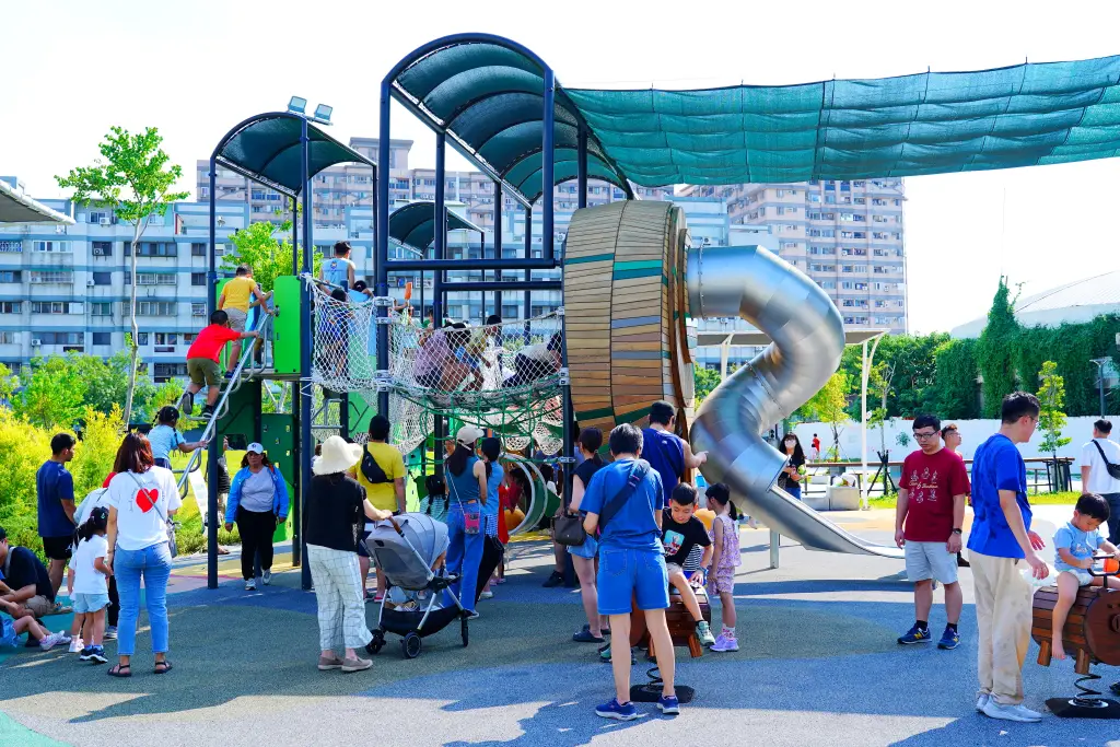 台中景點,台中公園,豬事圓滿公園,台中美樂地計畫,台中屠宰場,台中親子公園, 豬事圓滿公園, 豬主題遊樂場, 親子共融遊戲場, 台中遊樂場, 屠宰場改建, 可愛豬豬廁所, 體健區, 沙坑溜滑梯, 台中旅遊景點