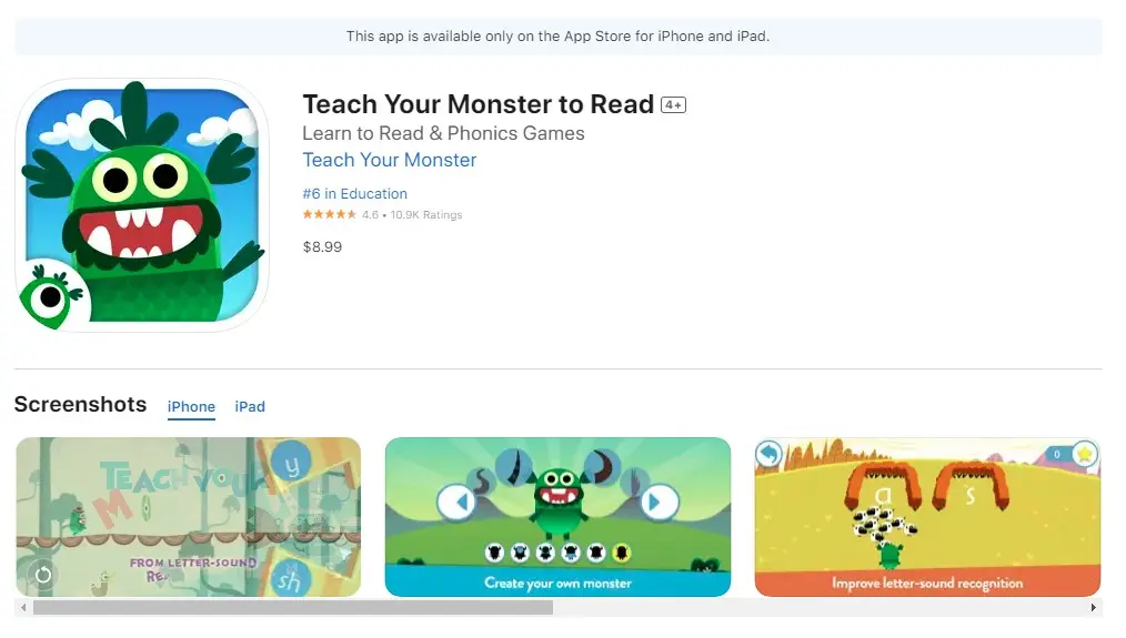 Teach Your Monster to Read
