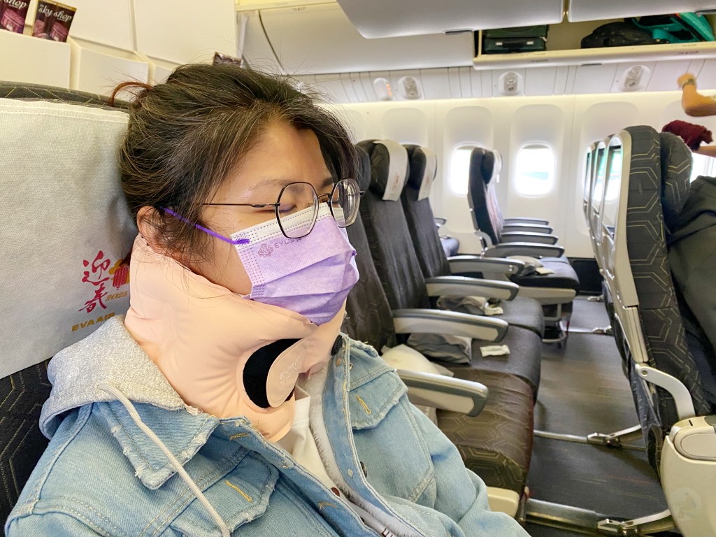 EVERYTHINK,捲捲充氣護頸枕,旅行必備,隨身舒適,護頸神器