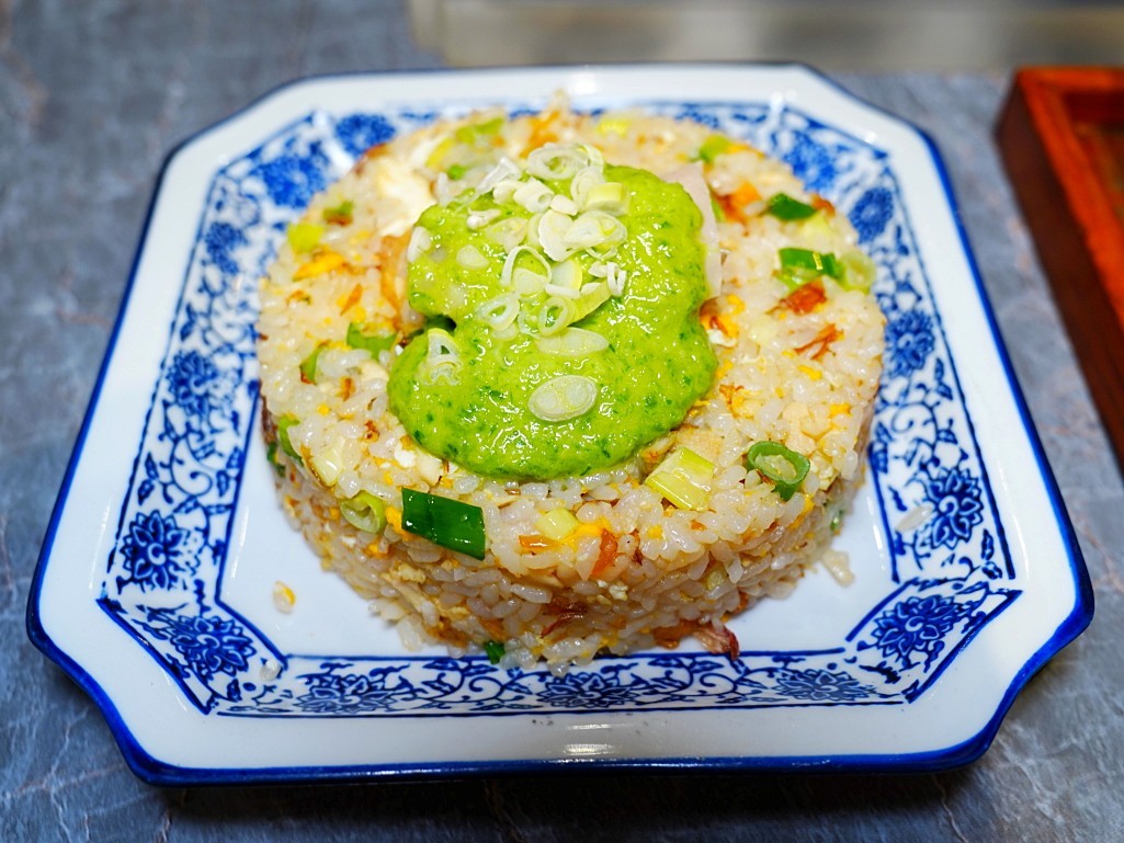 粒粒分明的墨川主廚炒飯