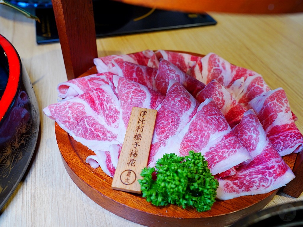 伊比利橡子豚梅花特寫