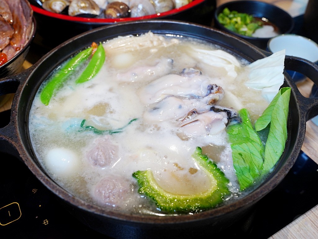 下鍋煮的廣島牡蠣