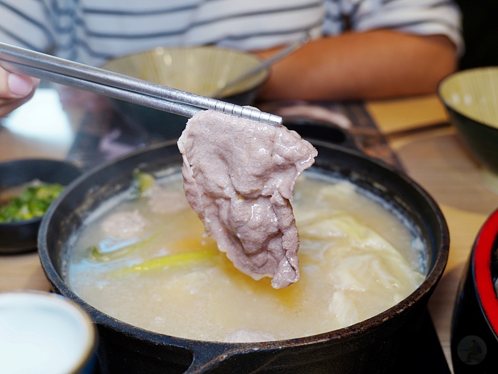 涮好的日本A5和牛