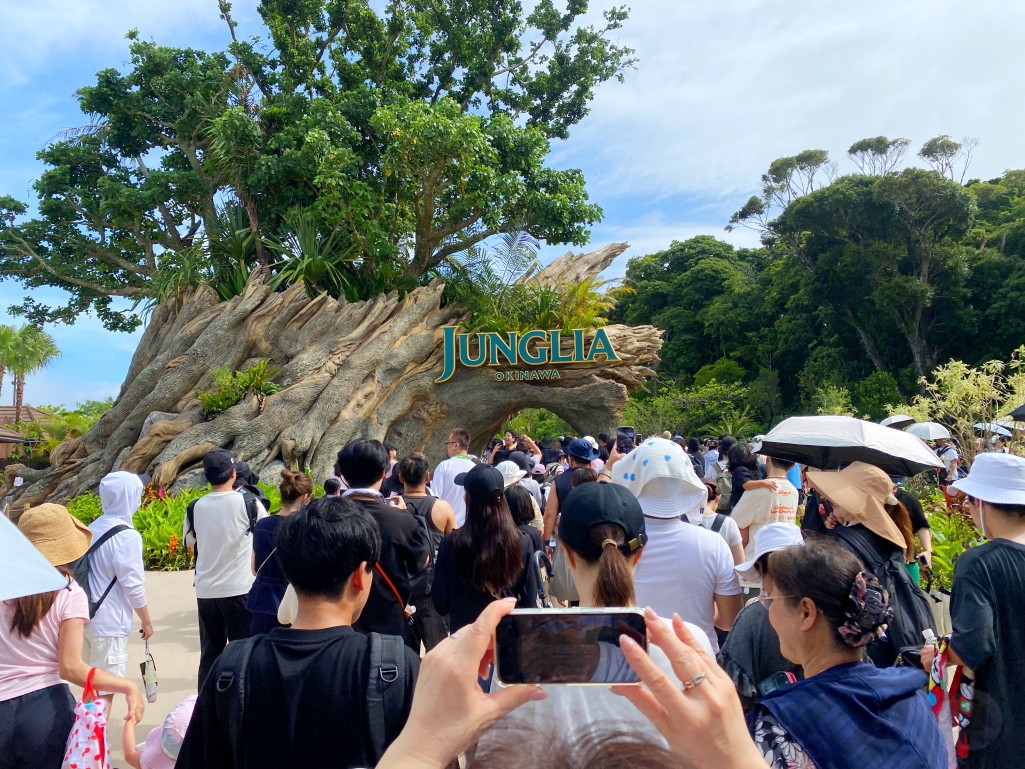 入園驗票動線略顯混亂|JUNGLIA評價