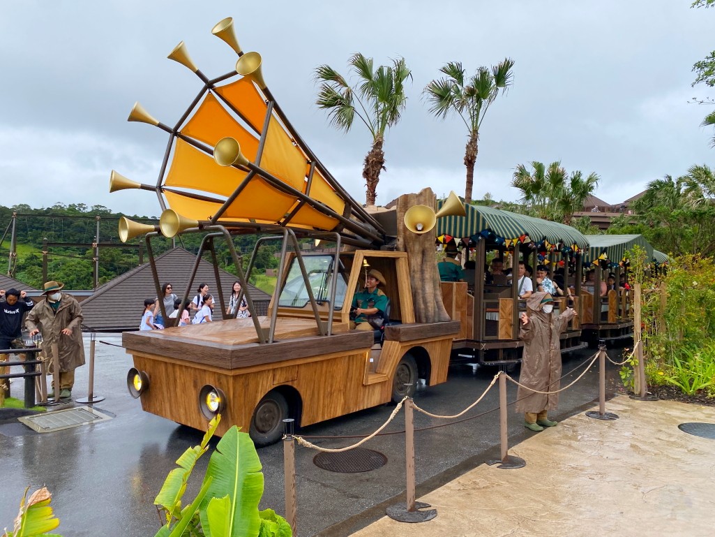 TAM TAM TRAM 遊園車月台|JUNGLIA設施