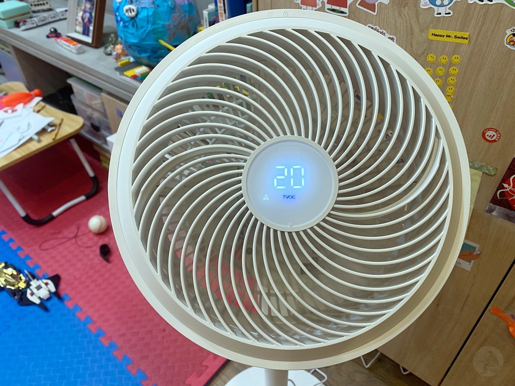 一般模式面板圖示|32段風速循環扇