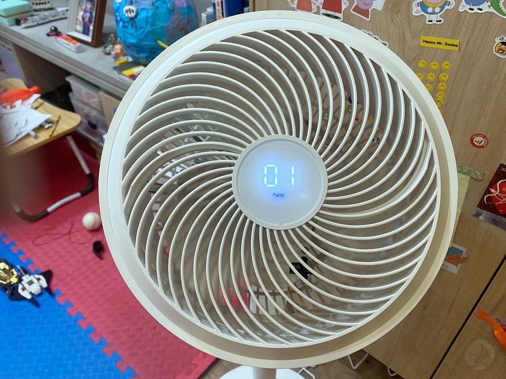 母嬰模式面板圖示|超靜音嬰兒風扇