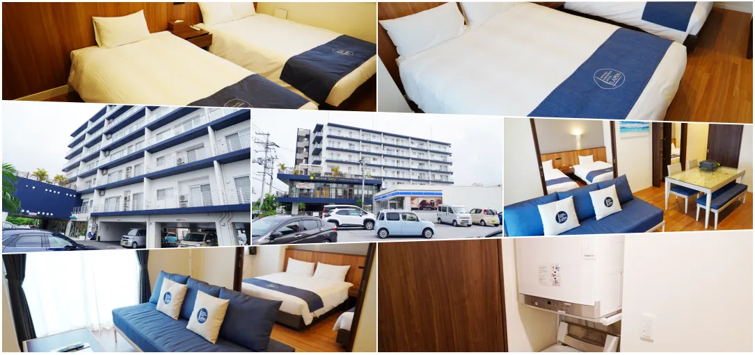 沖繩美國村住宿推薦｜拉平密哈瑪公寓(LAPIN MIHAMA Residence Hotel) 公寓式飯店開箱，親子友善、機能超便利！