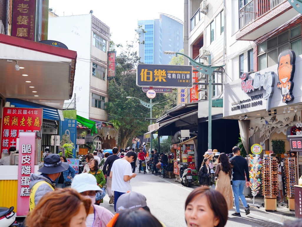 水社碼頭街景