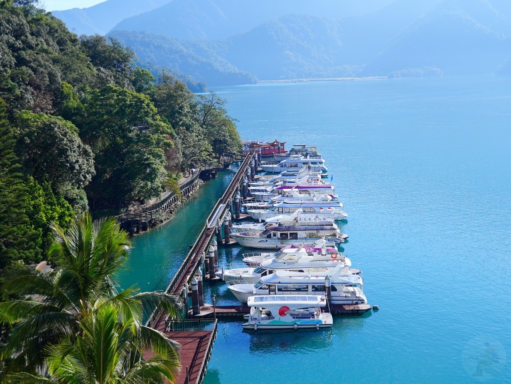 陽台看船