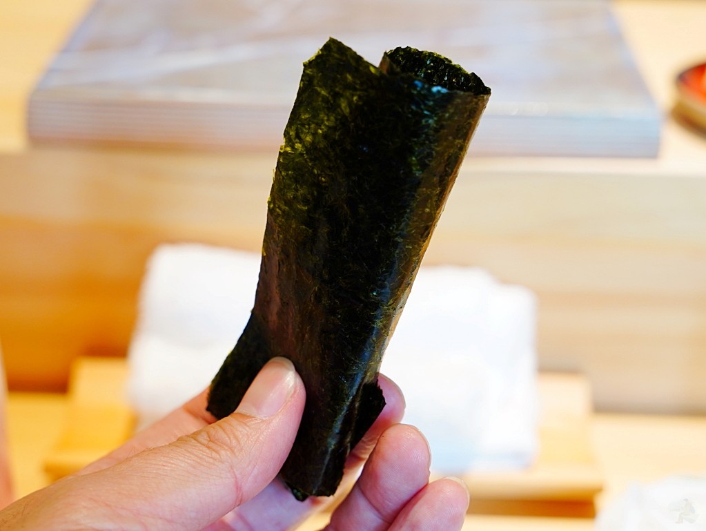 寿司韻豐洲林屋海苔螢烏賊手卷