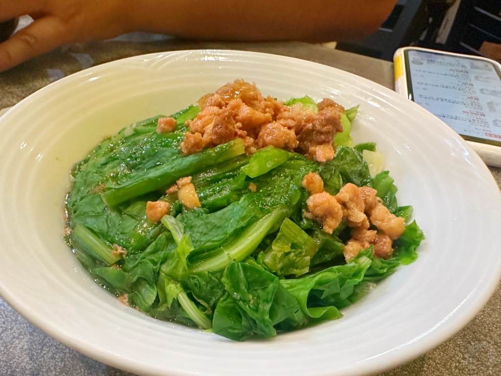 老地方現炒爽脆清甜的高麗菜
