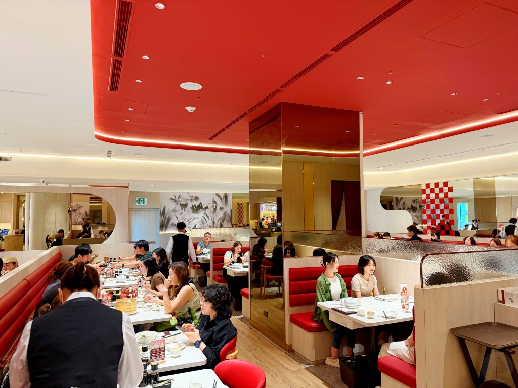 漢來上海湯包舒適的用餐環境