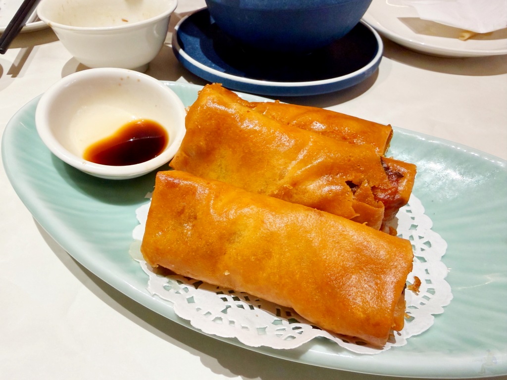 金黃酥脆的脆皮炸春捲