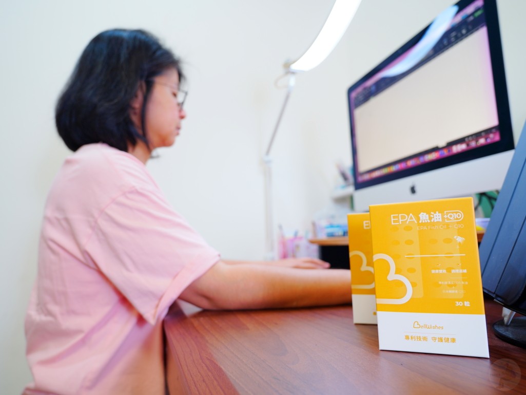 放在辦公桌旁隨時提醒自己補充營養