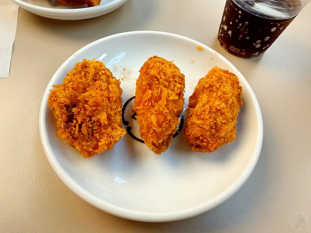 金黃酥脆的日式炸牡蠣
