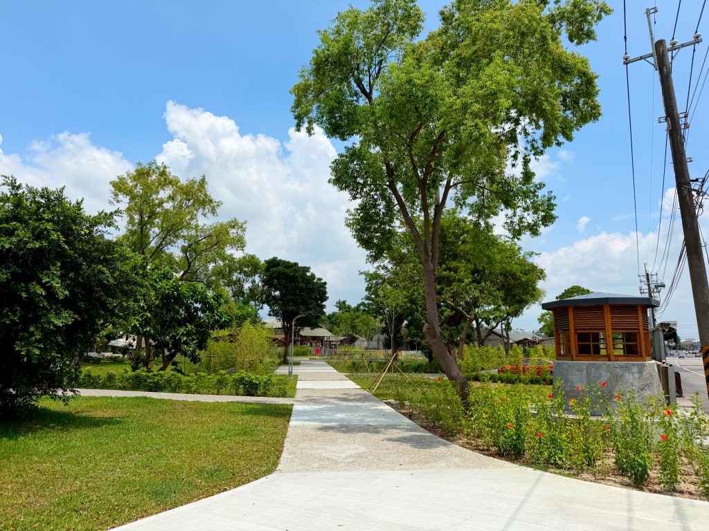 竹創基地內極具層次感的建築工藝