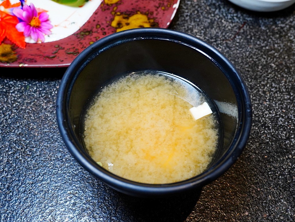 第九道菜止椀味噌湯