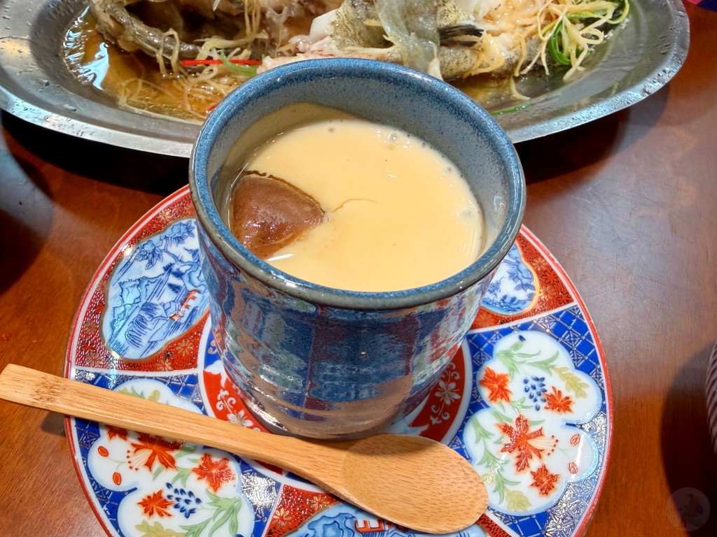 海嗑立食干貝茶碗蒸