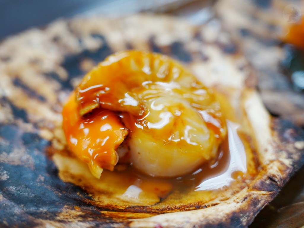 八食中心現烤扇貝帆立貝